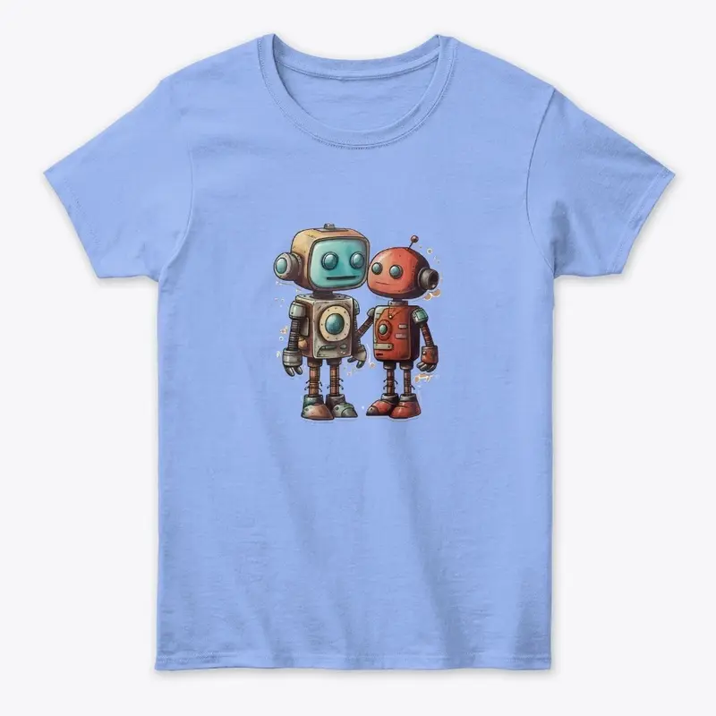 Retro Robo Companions Tee